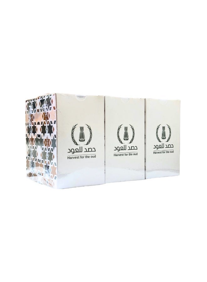 HASD-OUD Giveaway Set: 6 Boxes + 6 Bags (Each contains a Velvet Box with a 1/4 Tola of Mukhallat, wrapped in a cardboard sleeve) - Image 3